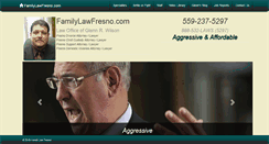 Desktop Screenshot of familylawfresno.com