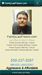 Mobile Screenshot of familylawfresno.com